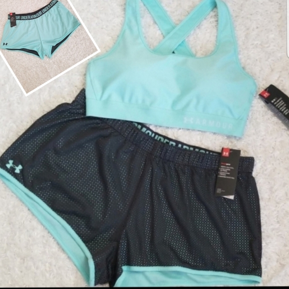 Under Armour Tops - NWT Under Armour Bundle Reversible Shorts